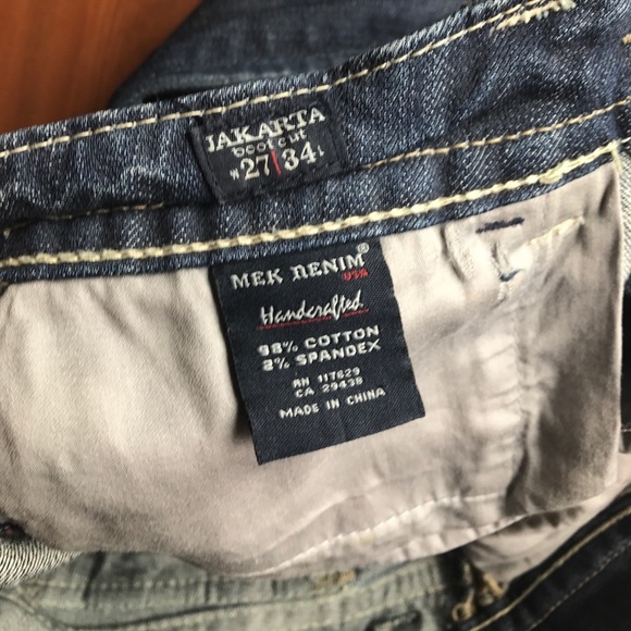 Mek denim bootcut 27  X 30 - Picture 7 of 7